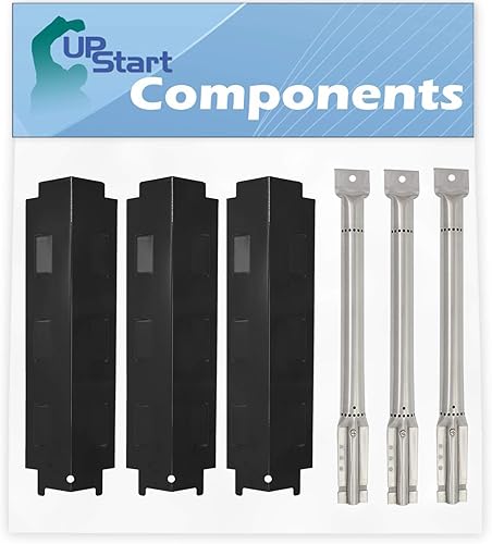 Kenmore 415.16114010 - Paquete de 3 piezas de repuesto para parrilla de barbacoa y quemador de tubo para Kenmore 415.16114010 Quemadores de tubería Kenmore 415.16114010 - Paquete de 3 piezas de repuesto para parrilla de barbacoa y quemador de tubo para Kenmore 415.16114010 Quemadores de tubería