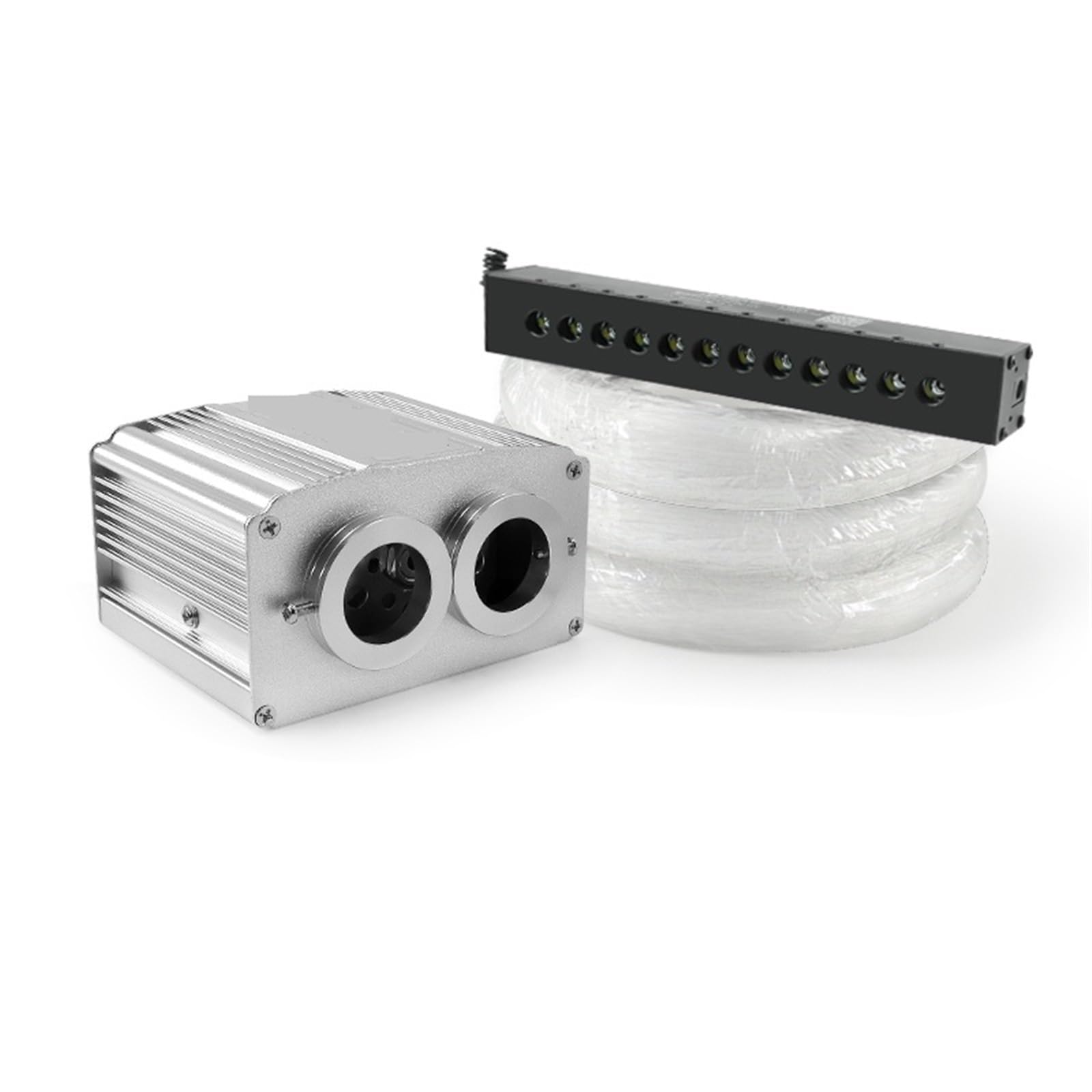 16w Meteor Twinkle Samochód Gwiazda Oświetlenie Dachowe Gwiaździste Niebo Lampa Sufitowa Światła Oświetlenie Wnętrza Auta Gwiazdy Lampa LED Oświetlenie Światłowodowe(Mixed 760 4m 200 4m)