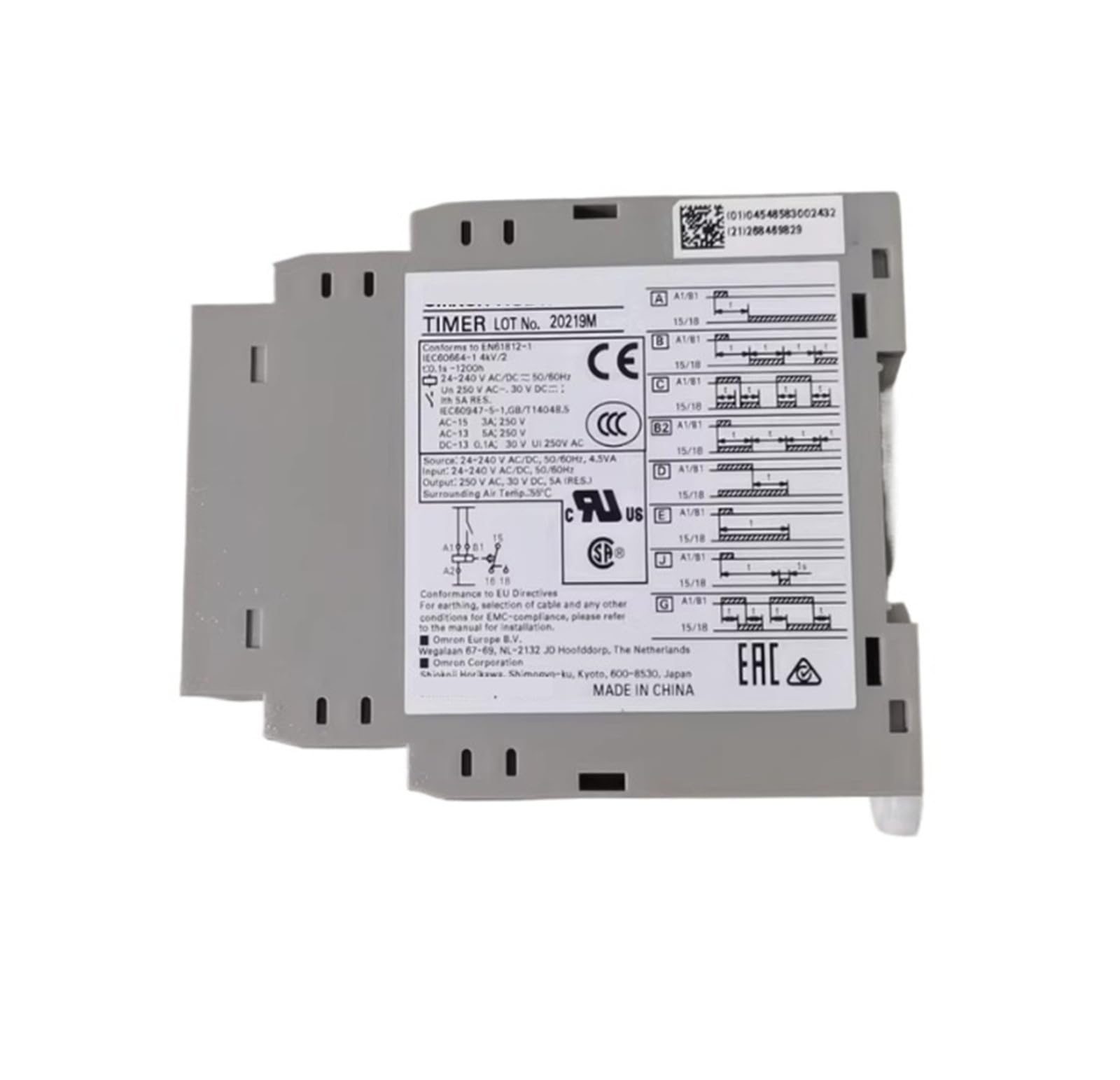 Zeitrelais H3DT-A1 / M1 24-240VAC(H3DT-A1)