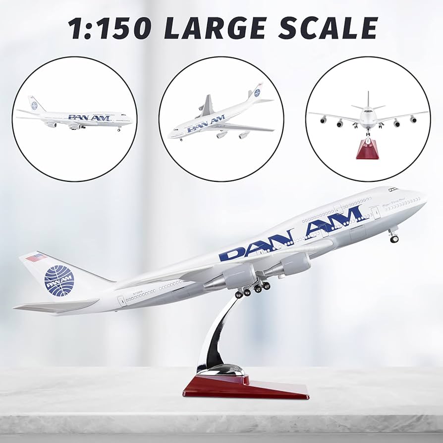 Amazon.com: Lose Fun Park 1:150 Scale Large Model Airplane