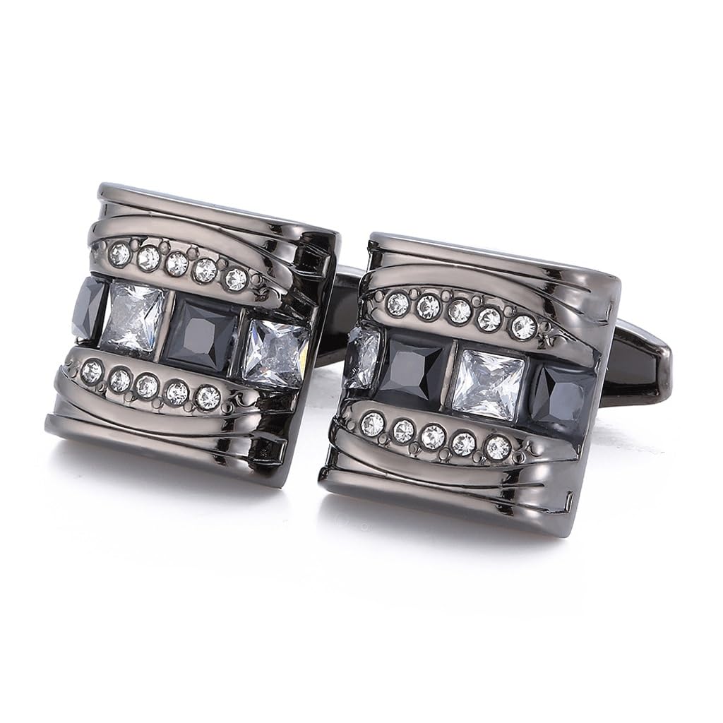 Gemelli da Polso in Stile Francese per Uomo, Accessori per Matrimonio, Maniche Borchiate, Accessori per Camicie