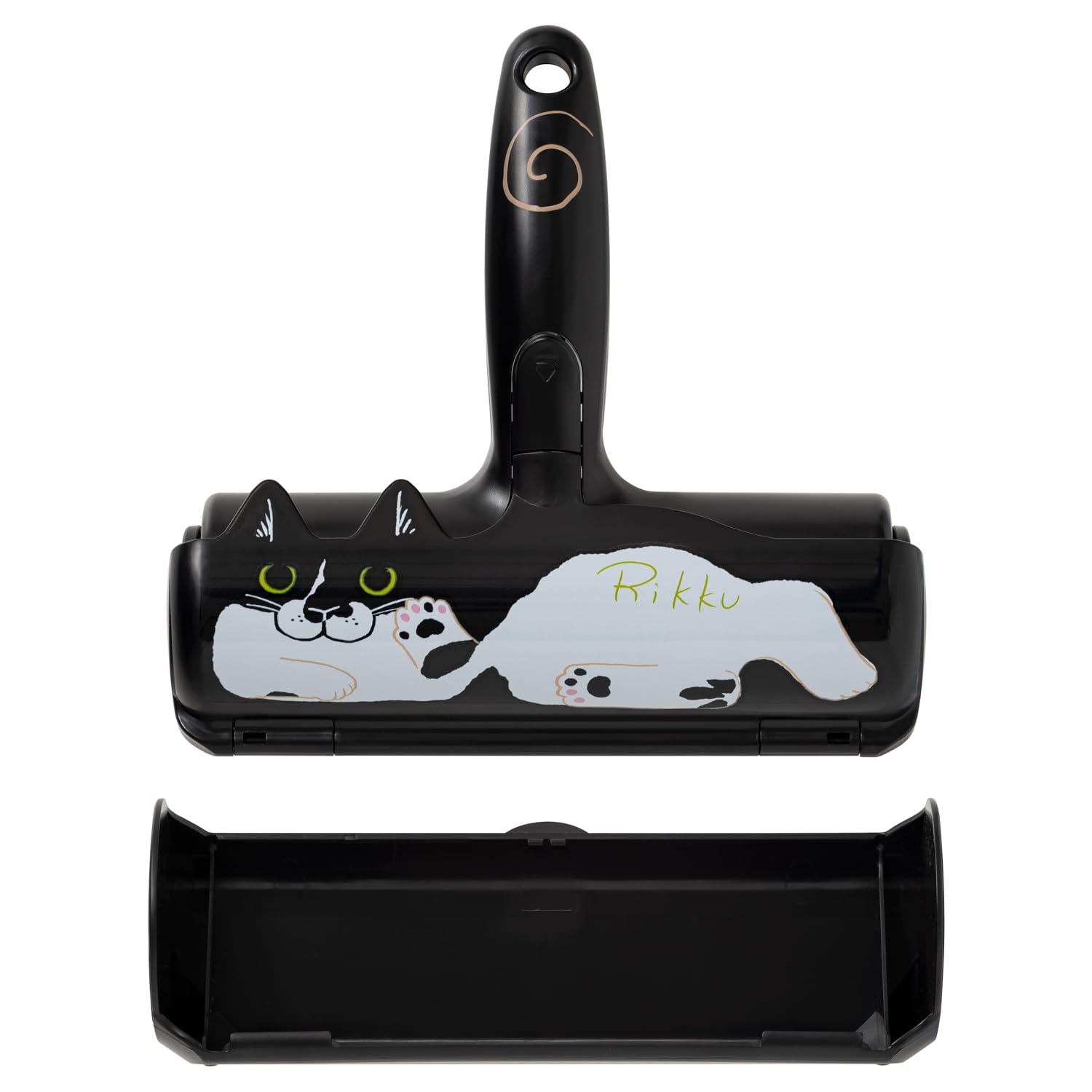 ねこばーぐページ うるしピンズ 黒猫 – 漆器 高翆