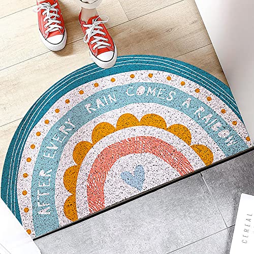 Yoseklpee Regenbogen-Fußmatte, Willkommensmatten, Outdoor, 39.9x74.9 cm,...