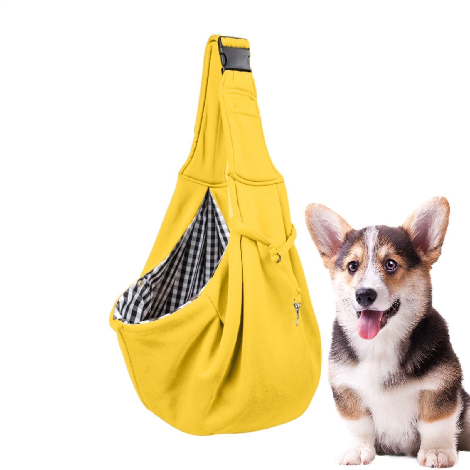 Bolso bandolera para perros pequeños: viaje seguro y con manos libres al aire libre