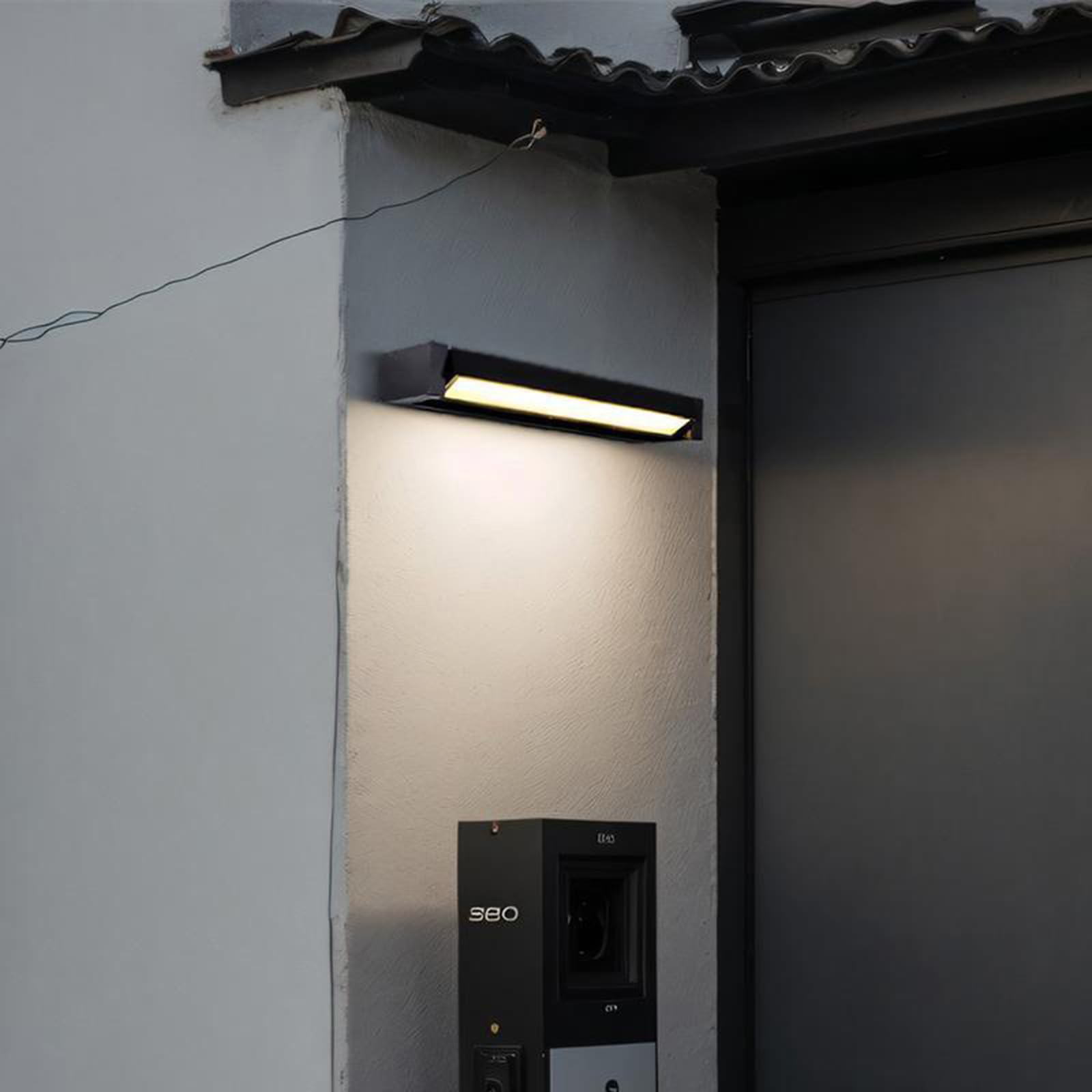 Lampe murale LED IP65 étanche et dimmable avec télécommande - 8