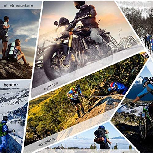 Luvas de motocicleta de inverno Gazechimp, luvas de motocicleta impermeáveis para clima frio, luvas