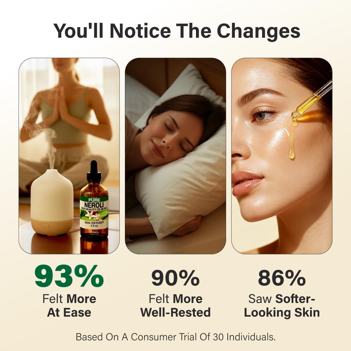 KUKKA Neroli Essential Oils - 4 Fl Oz - for Hair, Skin, Diffuser, Aromatherapy & DIY Soap Making Scent - Image 4