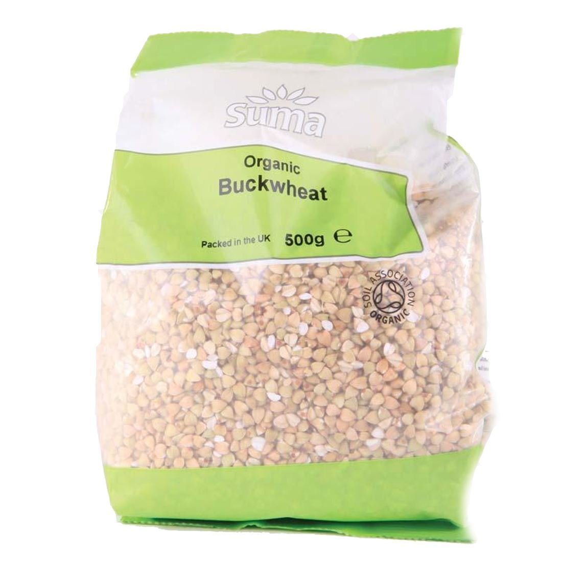 Suma Prepacks - Organic | Buckwheat - Unroasted Organic | 6 x 500G