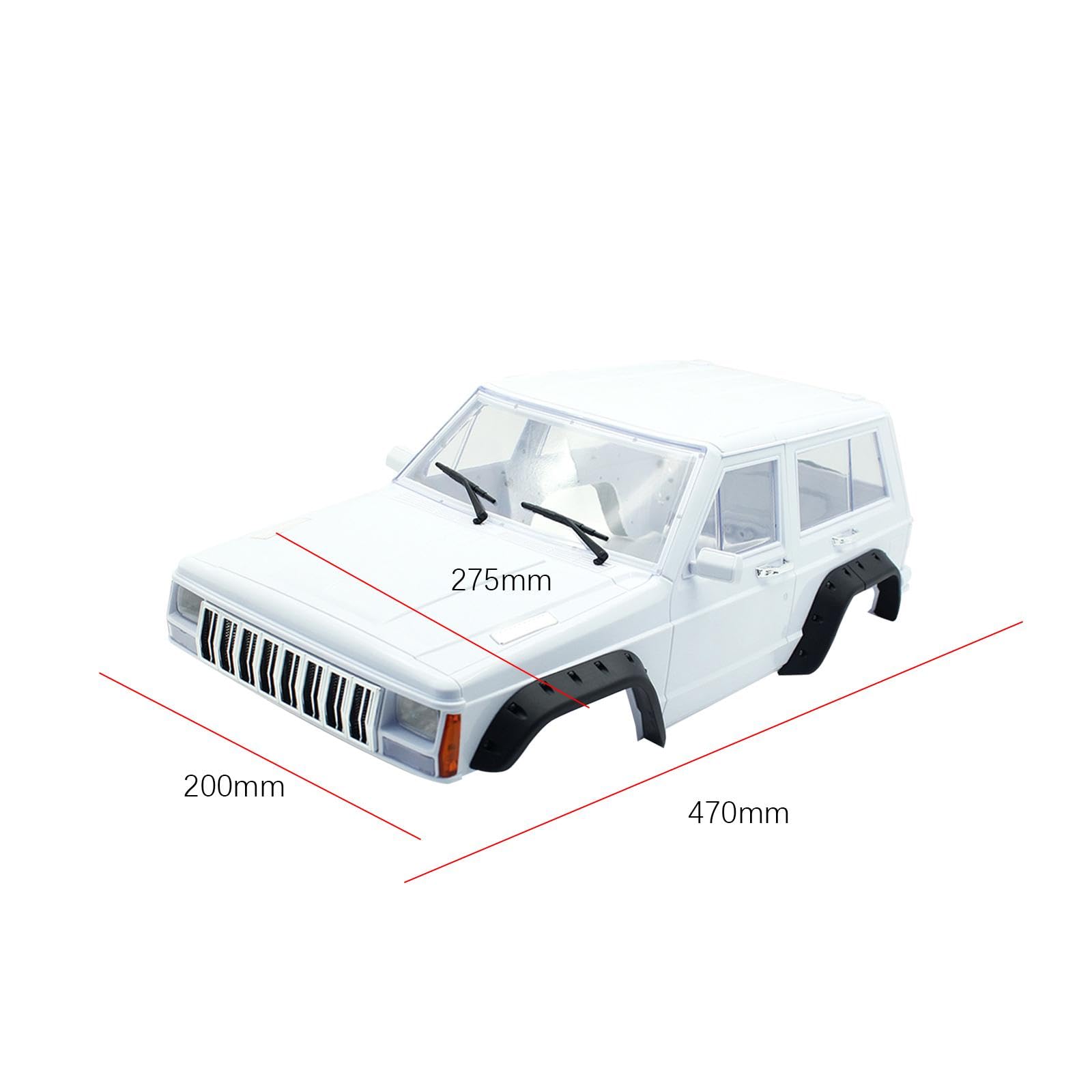 Amazon | Generic 未塗装 1/10 スケール RC クローラーカー用の