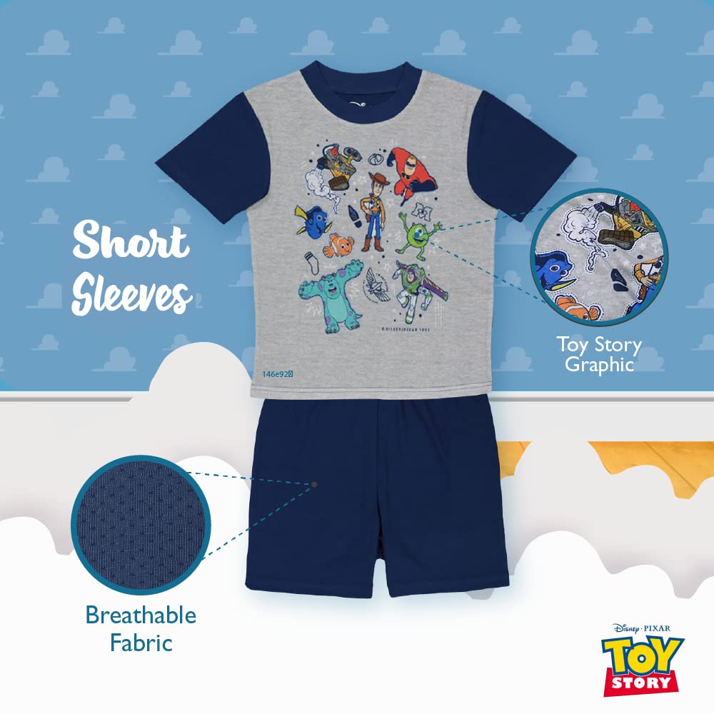 Disney Boys' Mickey Avengers Toy Story 5-Piece Pajama Set