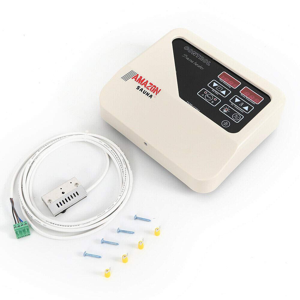 SHZICMY Saunasteuerung Sauna Digital Controller Sauna Schaltgerät Steuergerät External Controller Saunaofen Saunasteuergerät 3KW-9KW Saunakontrolle
