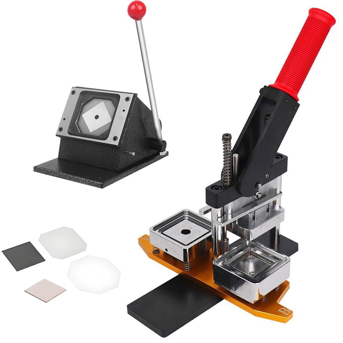 JKJZSALJ Fridge Magnet Machine Diy Refrigerator Magnet Maker Kit With Paper Cutter And Consumables For Crafting Custom Magnets At Home