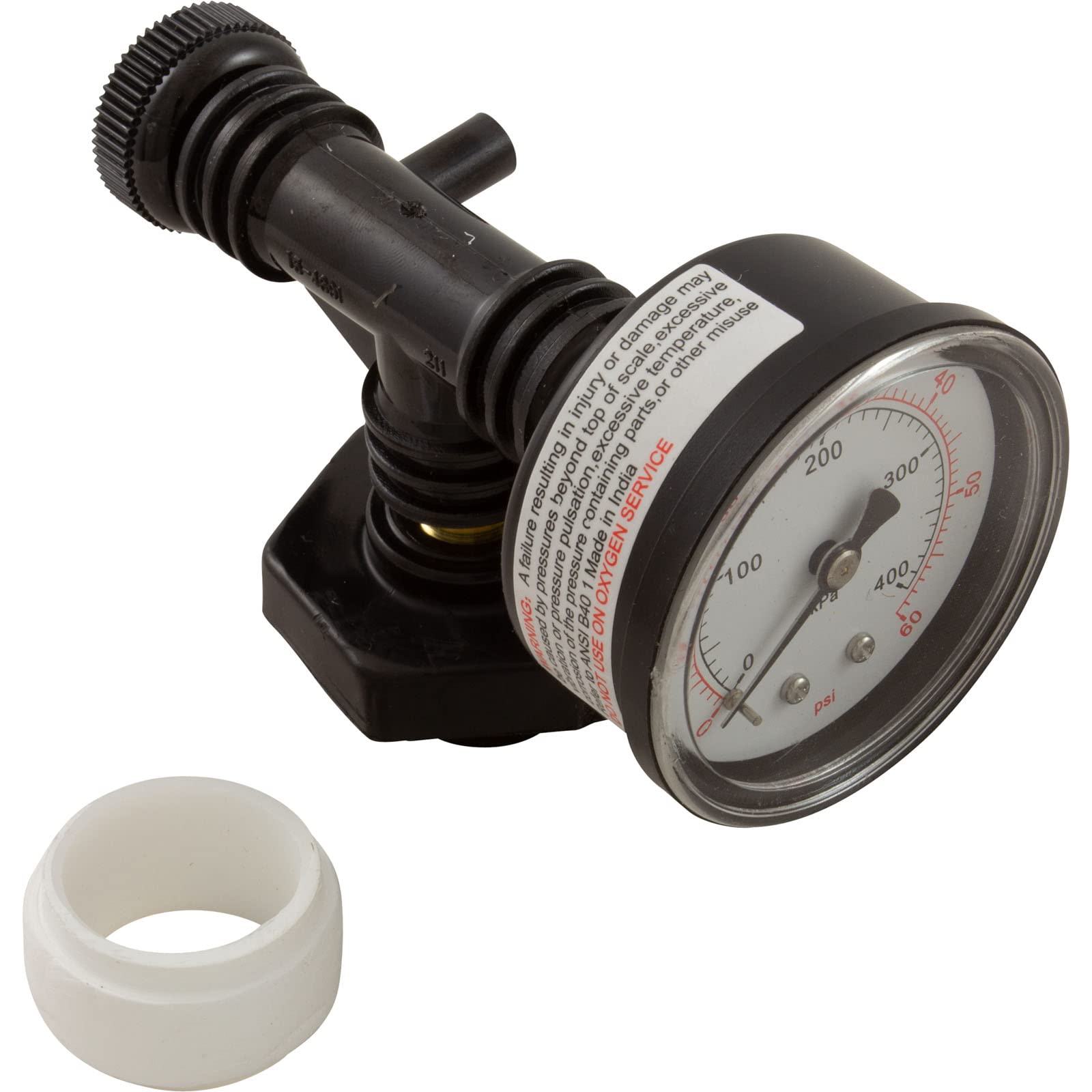 Pentair 24850-0105 Valve and Gauge Assembly Replacement for Select Sta-Rite Pool and Spa Filters