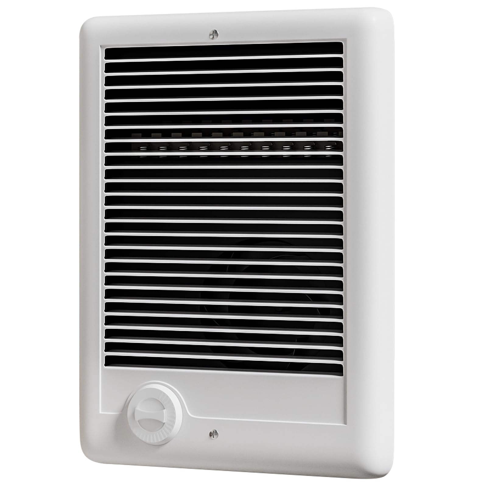 Photo 1 of CSC202TW Electric Wall Heater Complete Unit with Thermostat, 2000 Watt 6825BUT, 240 Volt, Part 67507, White
