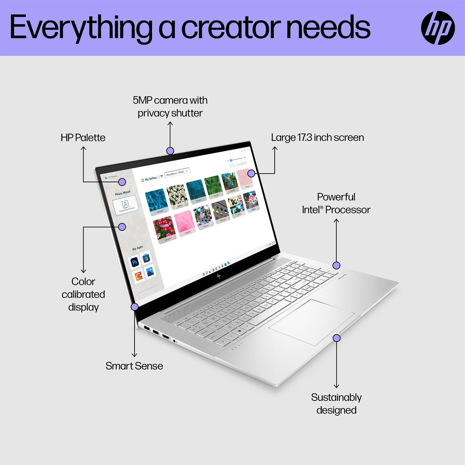 Amazon.co.jp: HP Envy ノートパソコン 17.3インチ IPS タッチ