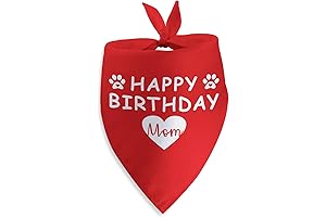 Celebrate Dog Moms: Birthday Bandana for Pawsome Pups
