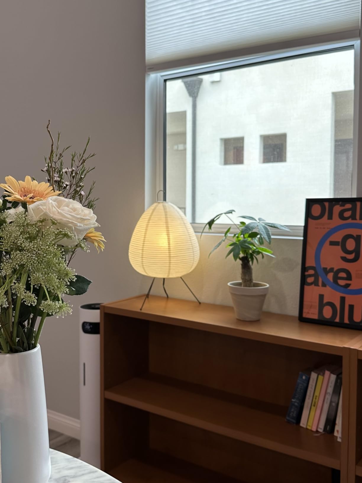 Nogy Dimmable Asian Style Floor Paper Lamp