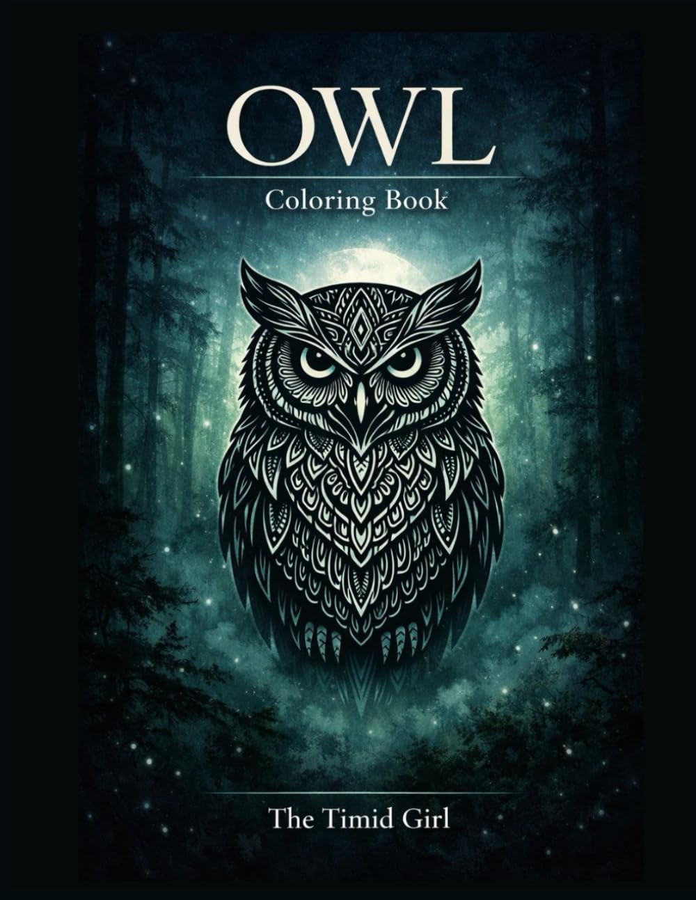 Owl Coloring Book: Bold and Easy Patterns for Teens and Adults