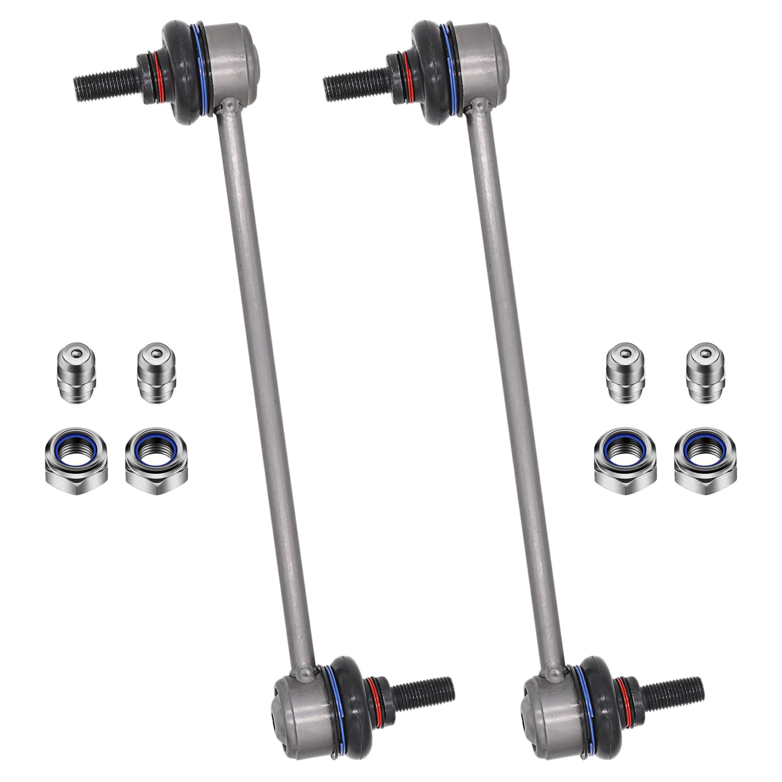 Photo 1 of Lithops K80066 Zinc-Nickel Alloy Front Stabilizer Sway Bar Links Greaseable for Ford Focus 2000-2011 5S4Z5K484AA Left+Right(Side) 2PCS