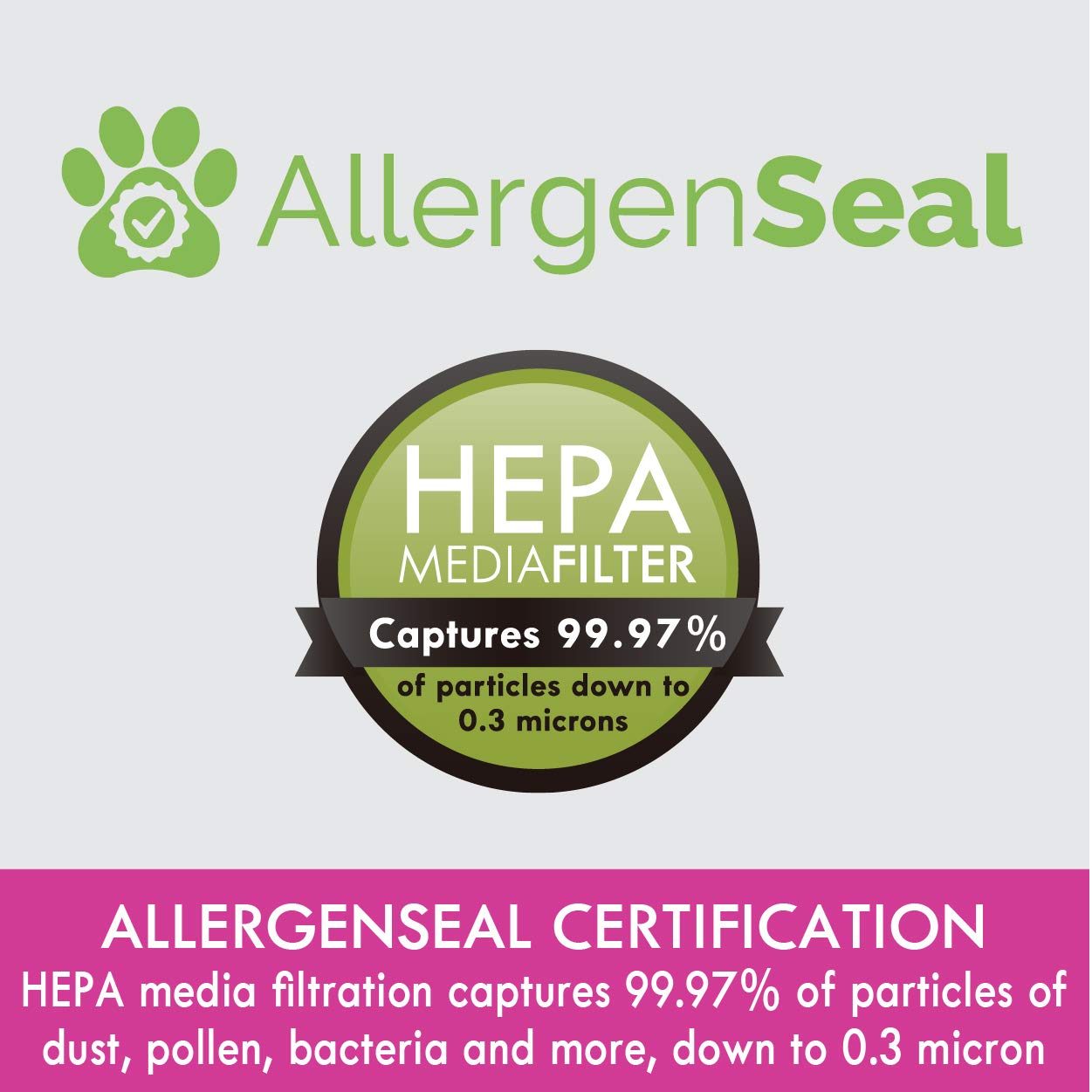 Kenmore 53295 EF-1 HEPA Media Vacuum Cleaner Exhaust Air Filter for Upright and Canister Vacuums,White