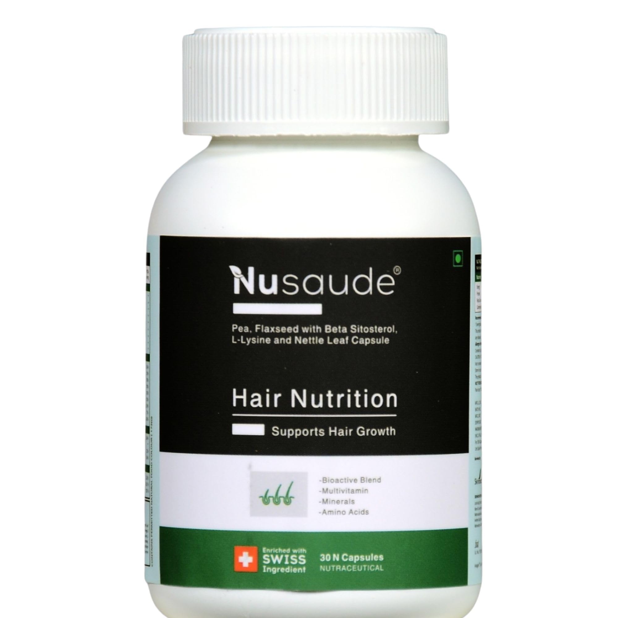KMAY Nusaudee Hair Nutrition Capsules for Hair Growth | Hair Fall Control & Hair Growth Supplement (30 Capsules)-picture-45
