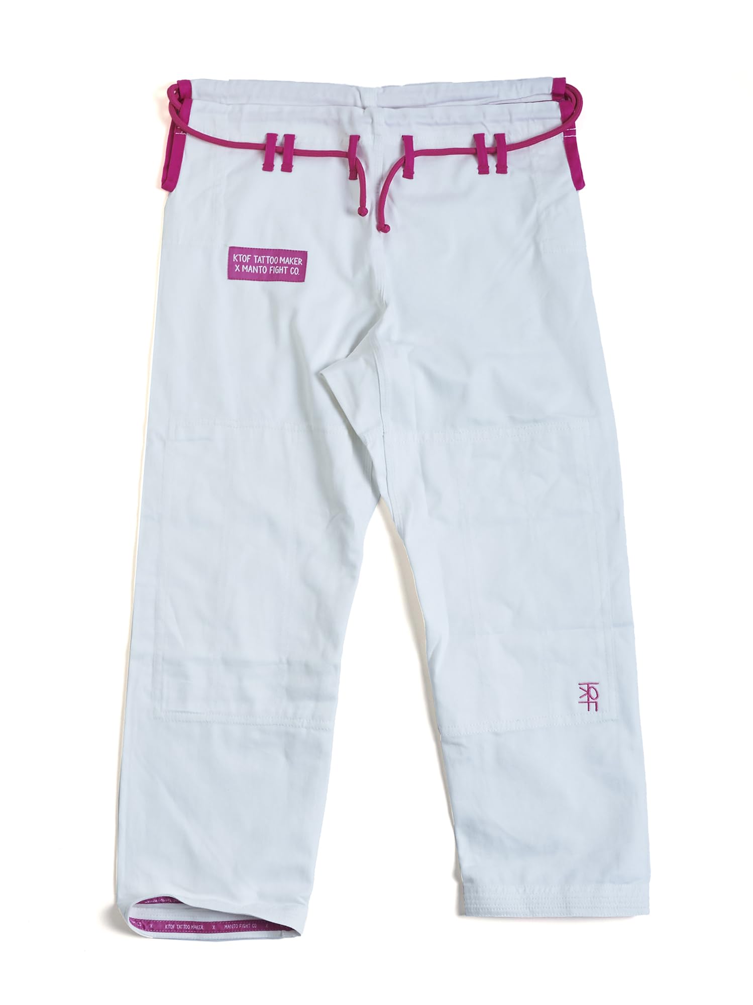 MANTO X Ktof Balaclava BJJ Gi White (Lot de 2) Homme