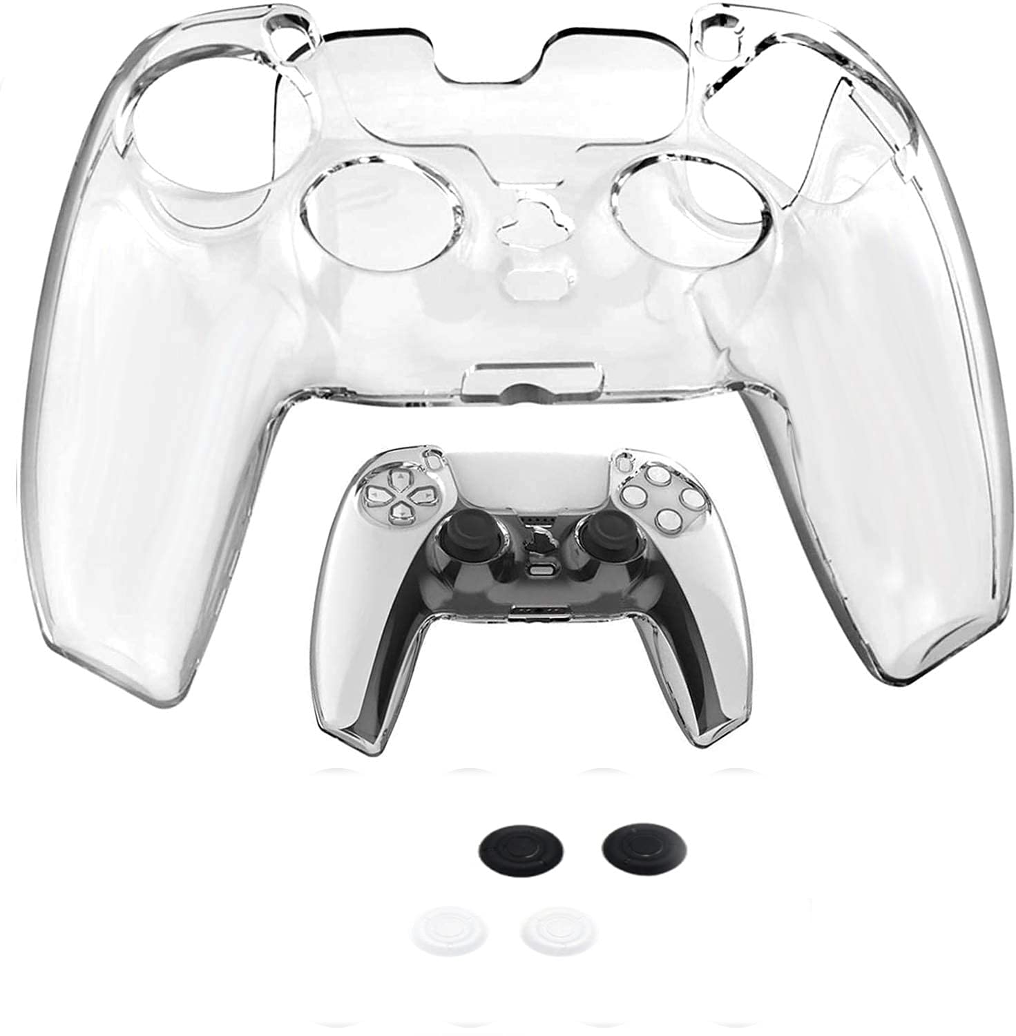 See full amazon price history chart for New World PS5 Controller Crystal Case Controller Shell, PS5 Dualsense Controller Cover Protective Case for PS5 with 4 Thumbgrips New World PS5 Controller Crystal Case Controller Shell, PS5 Dualsense Controller Cover Protective Case for PS5 with 4 Thumbgrips (B093T88Z3N) Amazon Price History, Amazon Price Tracker