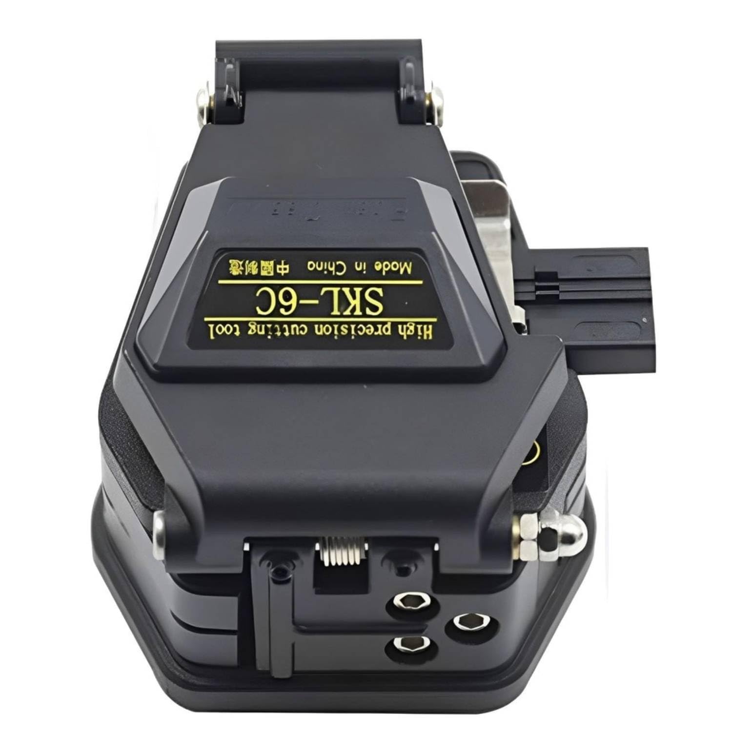 Corslet FC-6S High Precision Fiber Optic Cleaver | Professional Single/Multi-Mode Cable Cutter with 12-Position Auto-Rotating Blade | Essential Tool for Fusion Splicing and FTTH Termination