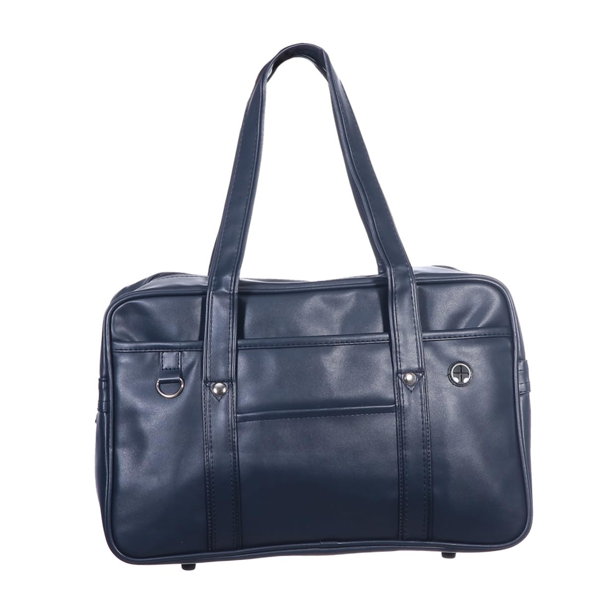 Borsa Tracolla per Laptop e Scuola Borsa Spalla Leggera e Capiente per Ufficio e Studenti Design Blu Scuro