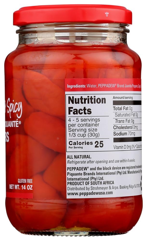 Amazon.com: Peppadew Peppers - Hot - Value Bundle of 6 (84 ounce