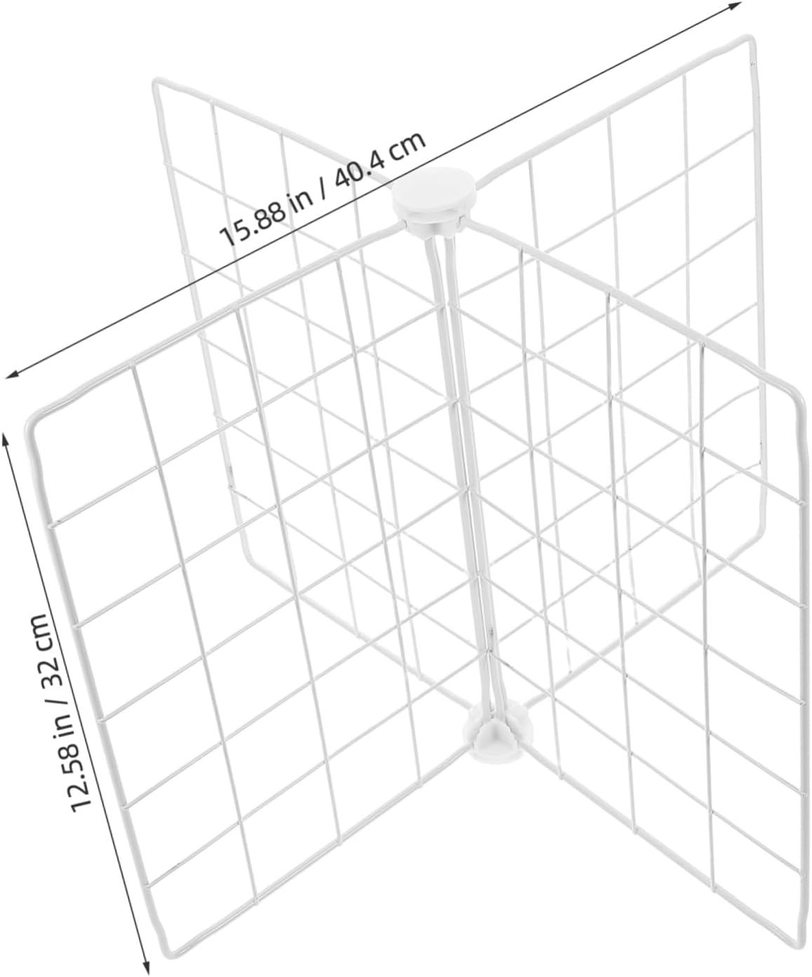 BESTYASH Metal Chest Freezer Dividers for Deep Freezer Organization Adjustable Wire Separator Shelf Divider for Fridge Pantry Storage 2-Piece Set for Easy Categorization