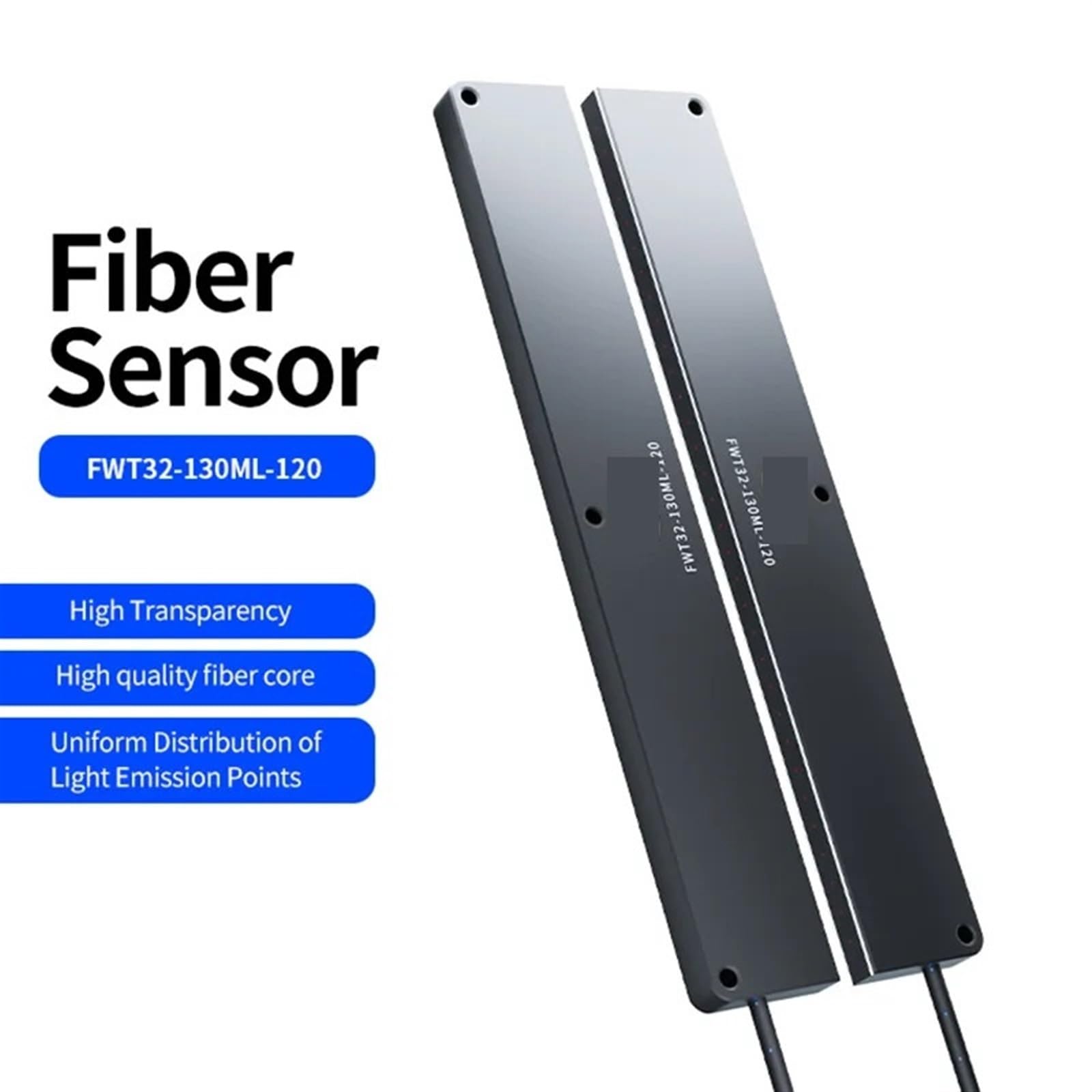 AJDFVHJF Fiber Optic Sensor FWT32-130ML-120 Through Beam Area Matrix Sensor Type Grating Machine Fiber Optic Sensor