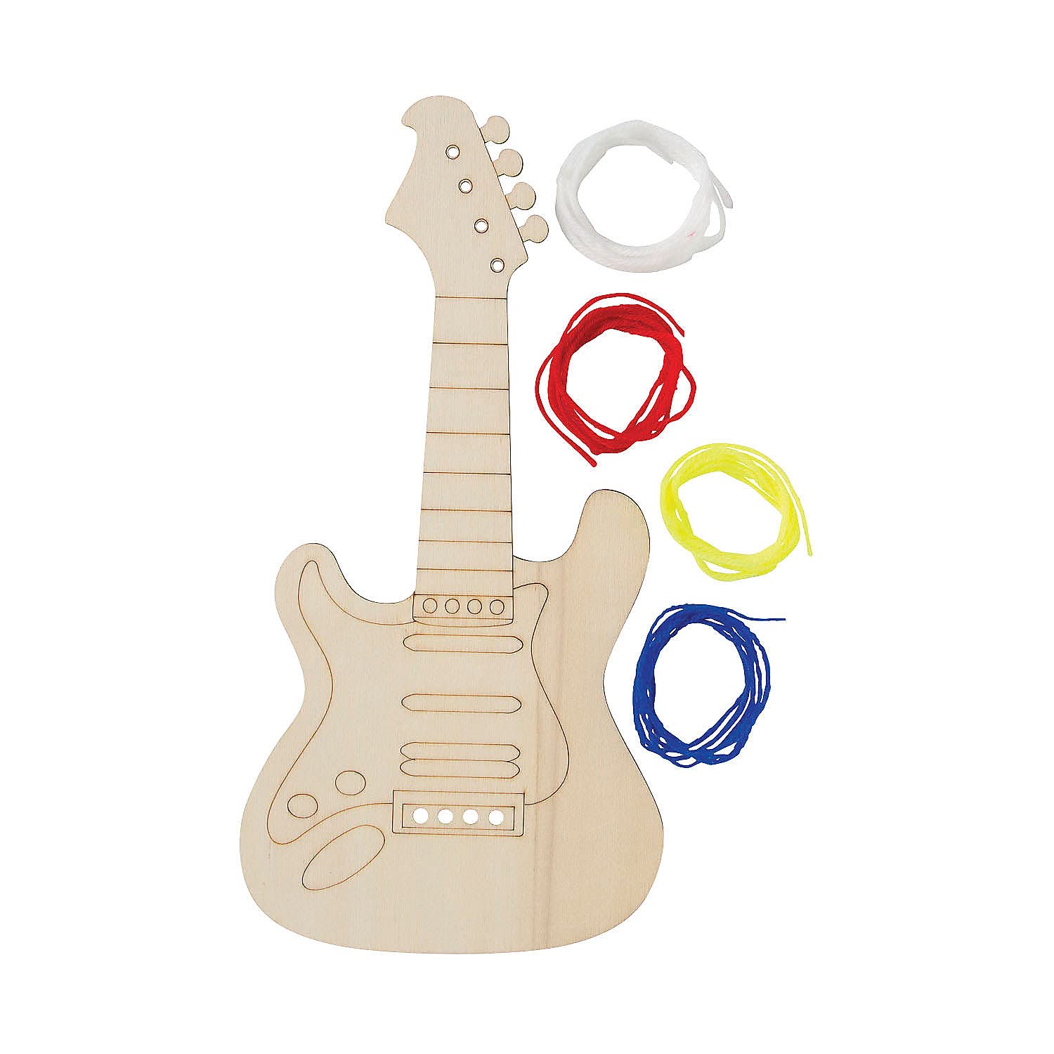 Color Your Own Guitars – 6 Pieces