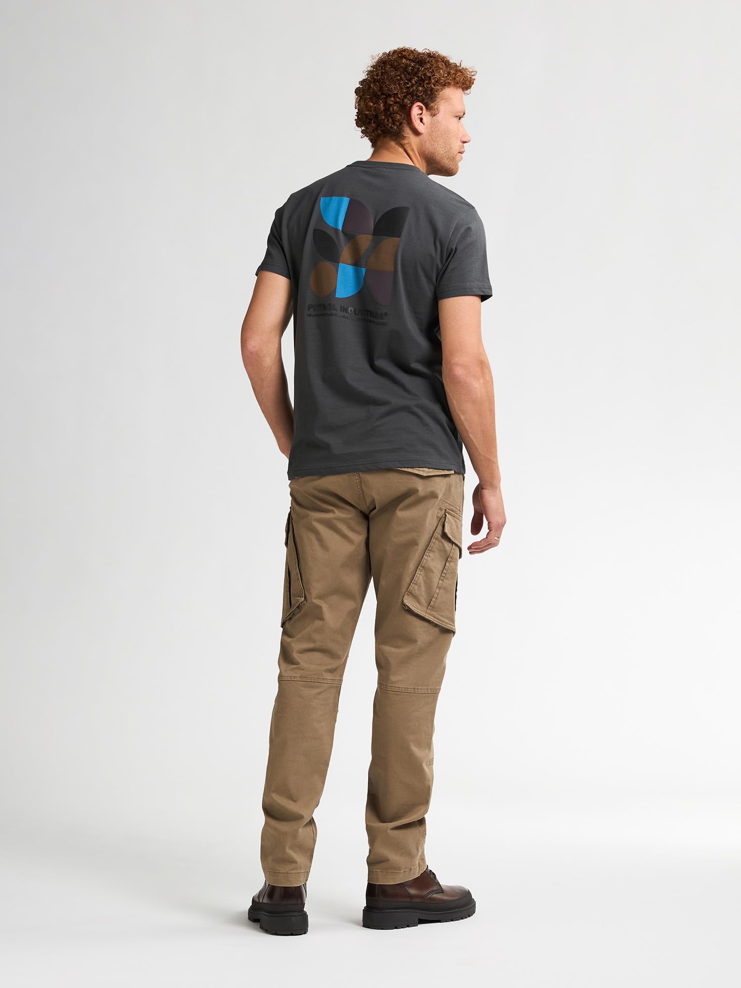 Petrol Industries Herren Pantalones Cargo-Hose Shellfront