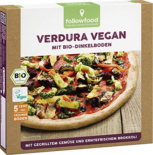 followfood Pizza Verdura Bio vegan, 339 g (Tiefgefroren)
