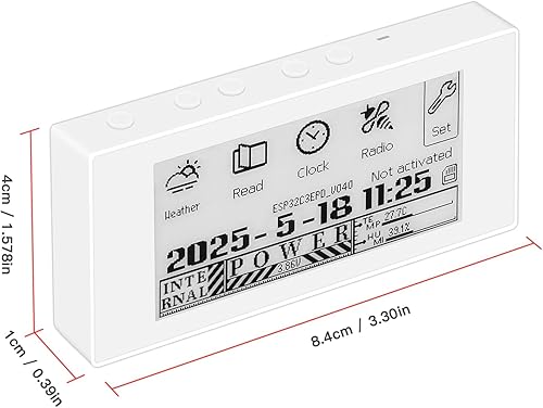 Miniatura 9 de Mini lector de libros electrónicos de 2.66 pulgadas, pantalla de tinta, dispositivos de lector E para ver archivos TXT y EPUB de 32 GB con