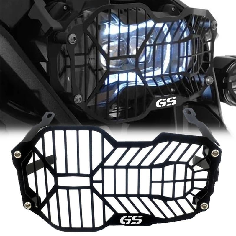 Grille phare moto R1200GS GSA finition premium cache calandre - 2