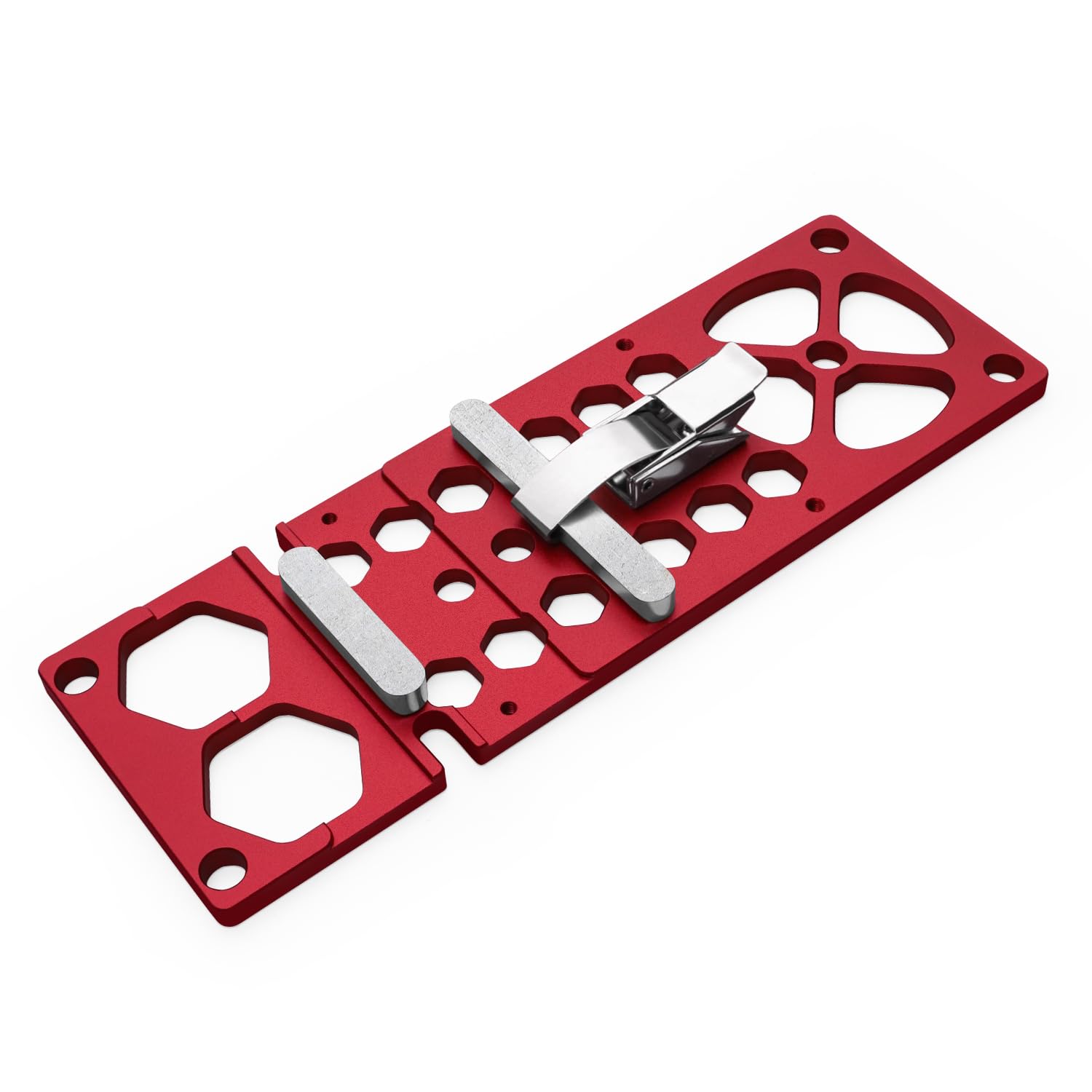 Track Saw Guide-Right Angle Aluminum Guide Rail with Quick Clamp for Circular Saws, Fits for Festool and Makita Guide Rail,Stable, Accurate, Easy Setup