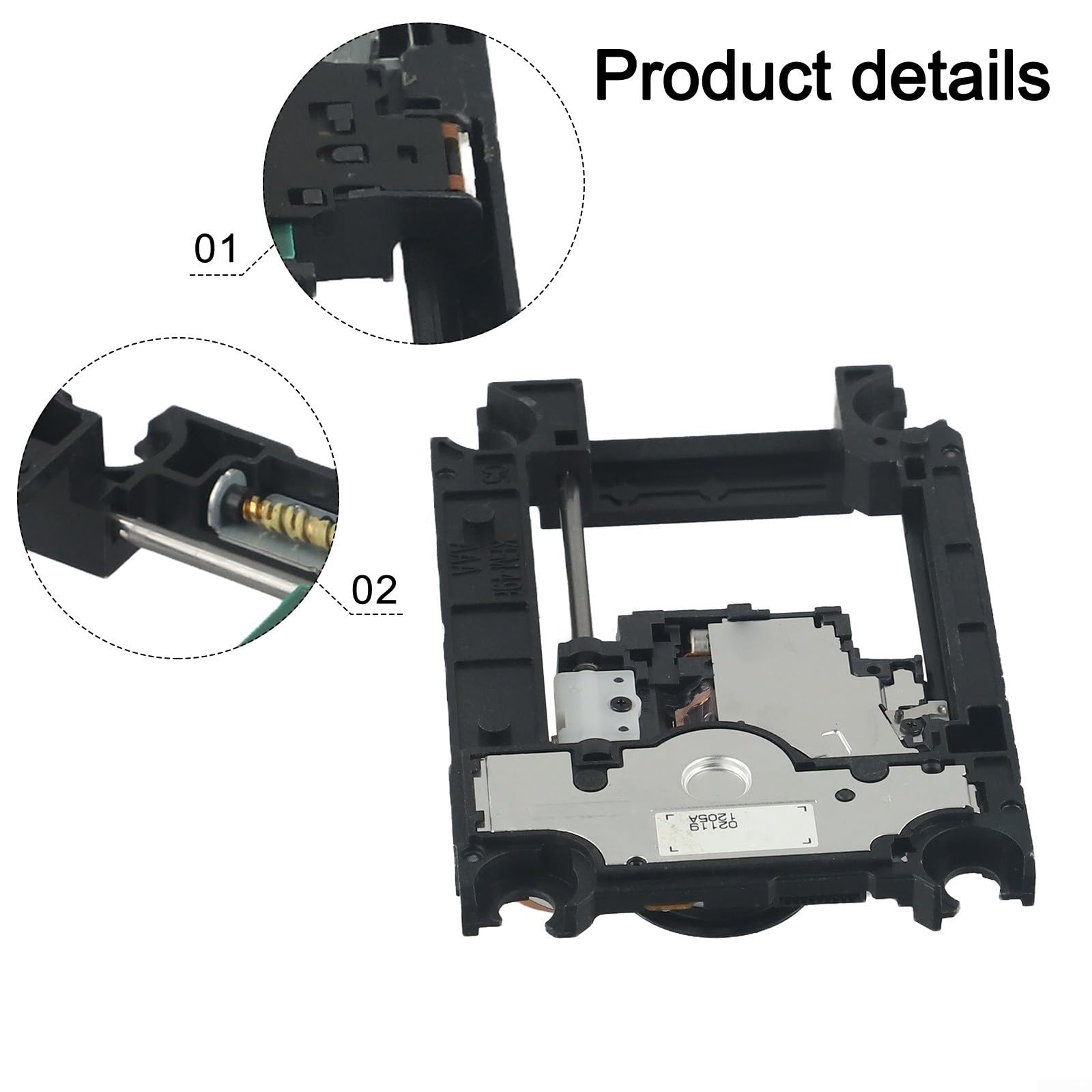 Oniissy KES-496A KEM-496A KEM-496A - Disco ottico per lettore DVD con obiettivo ottico per PlayStation 4 Slim Pro CUH-2xxx CUH-7xxx