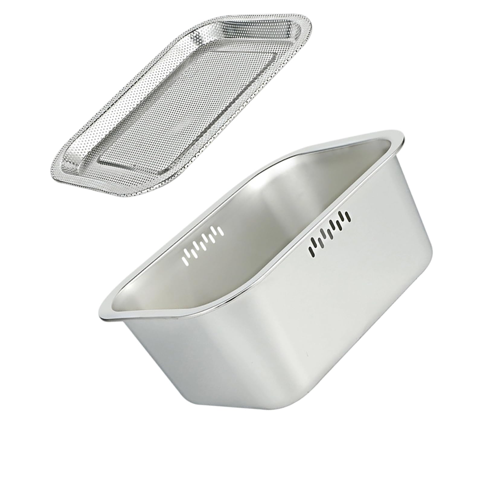 Scolapasta quadrato in acciaio inox multiuso da cucina per Effici Accuracy Mesh Riso Riso Rinsing Basket