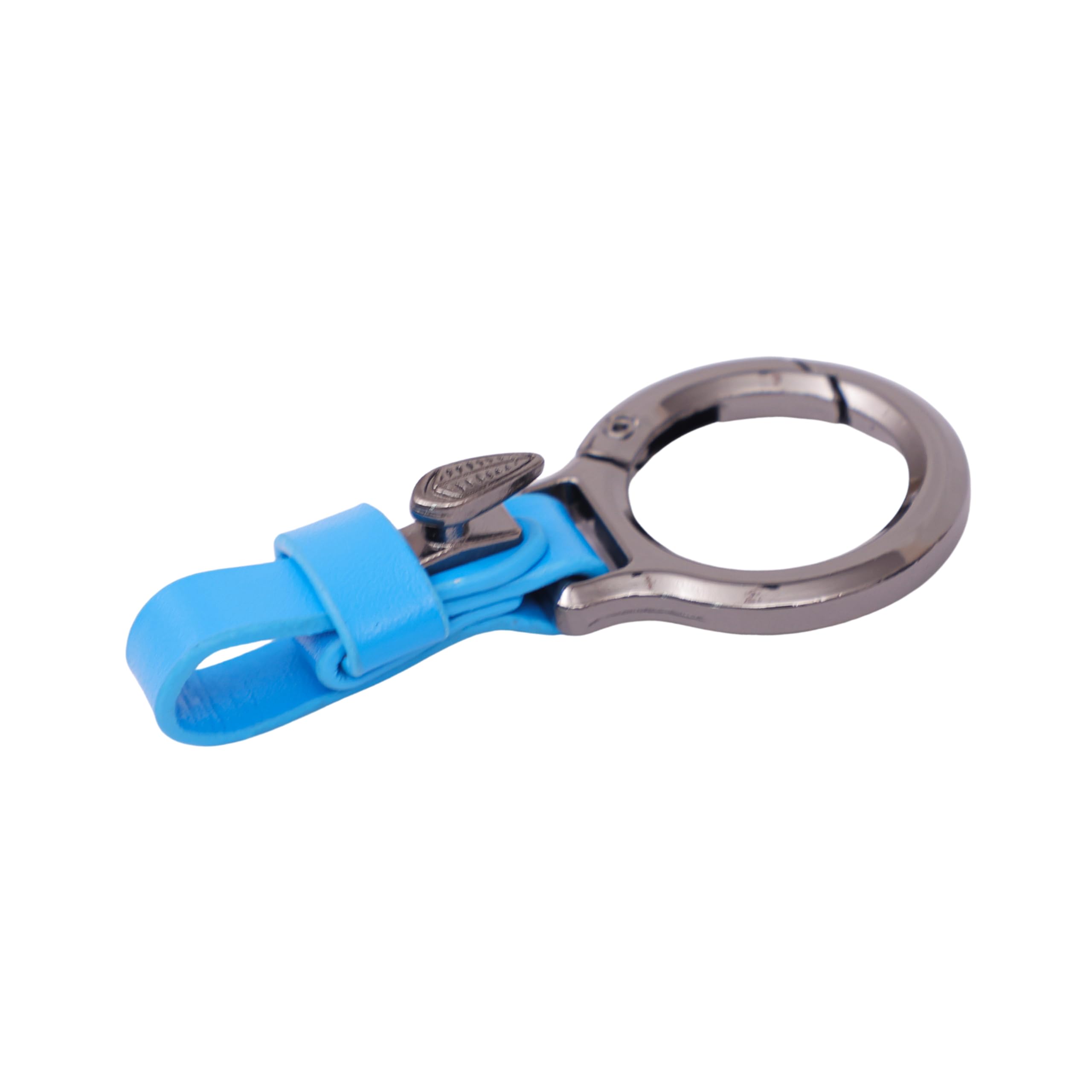 BAGILO Detachable Through Waist Belt Loops Leather Strap Keyring Keychain Key Chain Ring Key