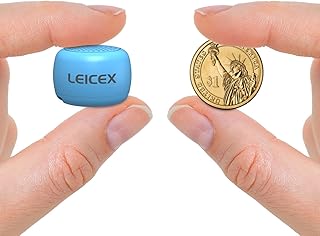 LEICEX Tiny Bluetooth Speaker, Travel Small Speakers Bluetooth Wireless Pillow Perfect for Travel Outdoor Sound (Blue)
