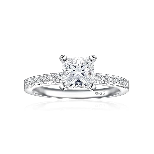 Princess Cut Solitaire Ring