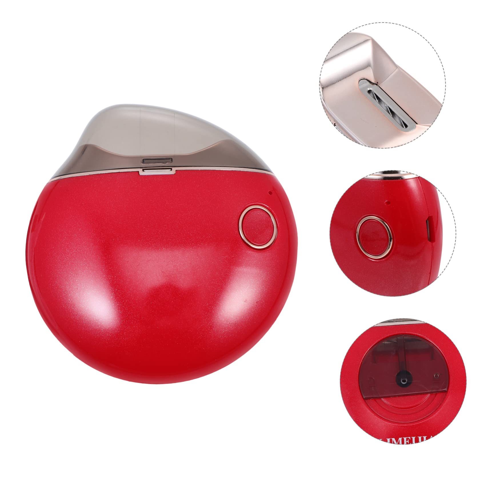 VICASKY 2juegos Kit Eléctrico De Cuidado De Uñas Para Niño Niña Trimmer Automático Prueba De Salpicaduras Accesorios De Manicura Compactos y Portátiles Para Viajes y