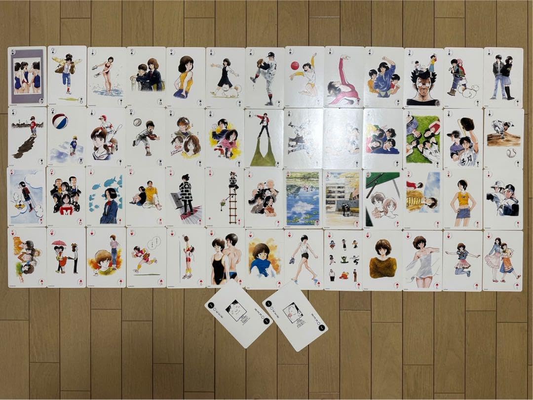 Amazon.co.jp: あだち充 ポストカード トランプ タッチ H2 ラフ