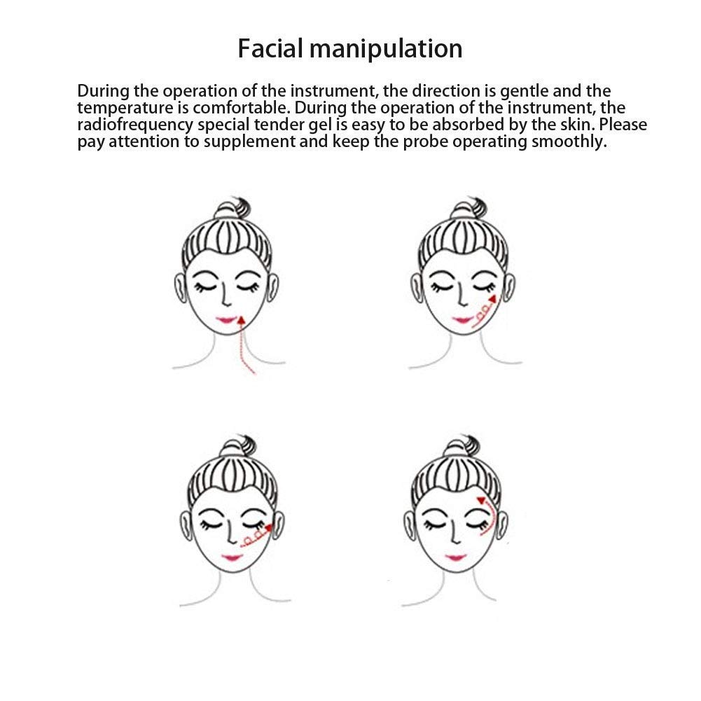Dispositivo de frecuencia Dispositivo de eliminación de arrugas, Dispositivo de radiofrecuencia para estiramiento facial, Eliminación de arrugas antienvejecimiento para la piel de la cara