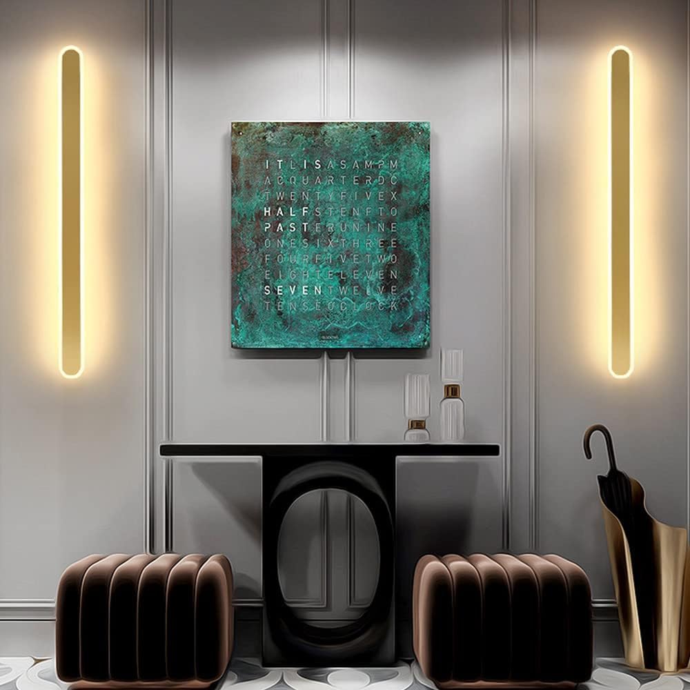 Lampa ścienna do lustra łazienkowego, kinkiet LED, nowoczesne lampy nad lustro, oświetlenie szafki lustrzanej, NT Li, 60 cm