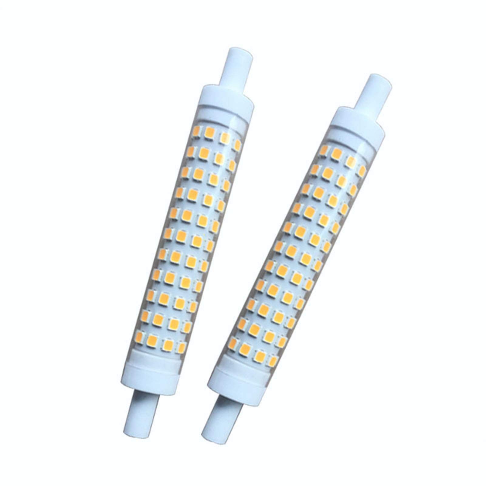 Żarówka LED kukurydziana 2 SZTUK LED 10W Ceramiczne R7S Może Być Ściemniaczem 230V Lampa Pozioma 80 2835(Cold White)