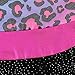 XiaoMoSha Leotards for Girls Gymnastics with Shorts Unicorn Rainbow Sparkle Ribbons Biketard 3-10 Years (Leopard,100 3-4Y)