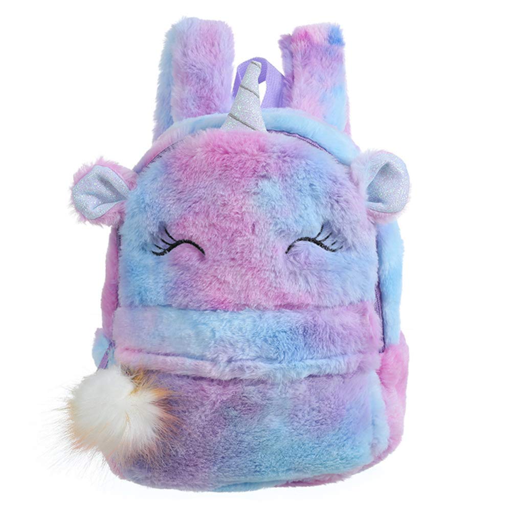 unicorn furry backpack